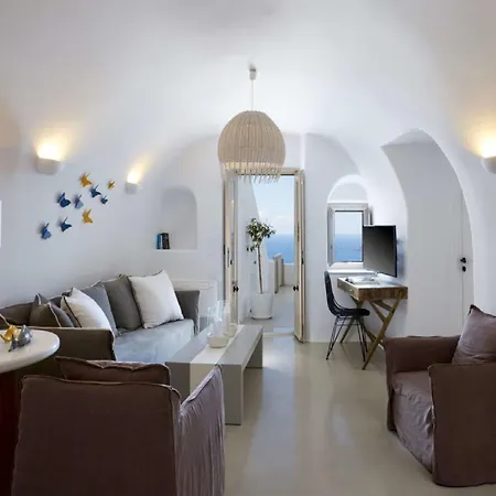 Wonderful Santorini | Caldera View Cave House | 2 Bedrooms | Private Terrace With Hot Tub And Outdoor Dining Area | Panoramic Sea Views | * Imerovigli (Santorini)