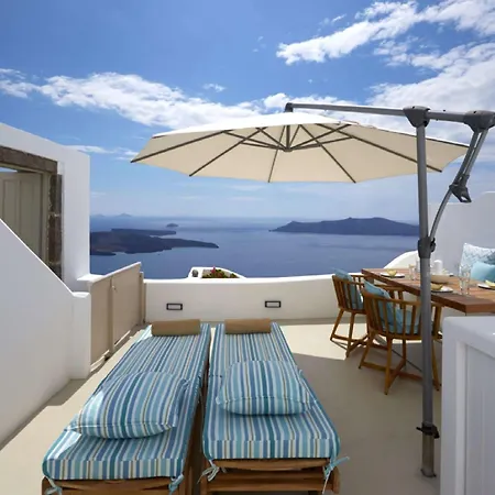 Wonderful Santorini | Caldera View Cave House | 2 Bedrooms | Private Terrace With Hot Tub And Outdoor Dining Area | Panoramic Sea Views | *