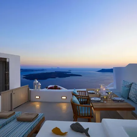 Wonderful Santorini | Caldera View Cave House | 2 Bedrooms | Private Terrace With Hot Tub And Outdoor Dining Area | Panoramic Sea Views | Villa